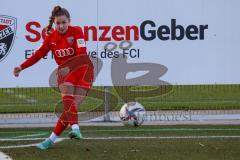 2. Frauen-Bundesliga - Testspiel - Saison 2021/2022 - FC Ingolstadt 04 - SV 67 Weinberg - Lulaj Loreta (#9 FCI) beim Eckball - Foto: Meyer Jürgen