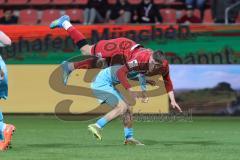 3. Liga; FC Ingolstadt 04 - FC Viktoria Köln; Gustav Christensen (24, FCI) Flug Kopfball