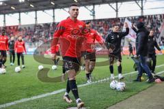 3. Liga; FC Ingolstadt 04 - TSV 1860 München; Felix Keidel (43, FCI) vor dem Spiel