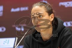 3. Liga; FC Ingolstadt 04 - Arminia Bielefeld; 0:3 Interview Pressekonferenz Cheftrainerin Sabrina Wittmann (FCI)