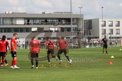 3.Liga - Saison 2023/2024 - Trainingsauftakt - FC Ingolstadt 04 - Cheftrainer Michael Köllner (FCI) - Zuschauer -  - Foto: Meyer Jürgen