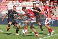 3. Liga - Saison 2025/26 - Energie Cottbus - FC Ingolstadt 04  - Mattis Hoppe (Nr.2 - FC Ingolstadt 04) - XXXXX - Foto: Meyer Jürgen