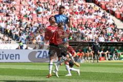 2.BL; Hannover 96 - FC Ingolstadt 04; Visar Musliu (16, FCI) Marcel Franke (28 Hannover)