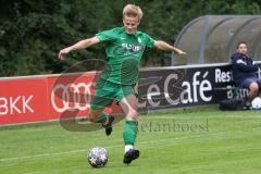 Bezirksliga - Saison 2023/2024 - SV Manching  - SpVgg Kammerberg - Reiner Meisinger (Nr.8 - SV Manching) - Foto: Meyer Jürgen