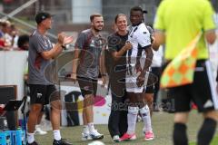 3. Liga - Saison 2026/27 - FC Ingolstadt 04 -  Großaspach - Der 0:1 Führungstreffer durch Obed Ugondu (Nr.17 - FCI) - jubel -  - XXXXX - Foto: Meyer Jürgen