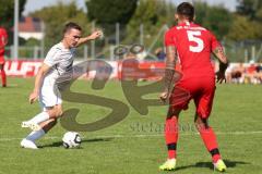 Bezirksliga - Saison 2023/2024 - TSV Gaimersheim - BC Attaching  - Der 3:0 Führungstreffer durch Manuell Bittlmayer (Nr.33 - Gaimersheim) - jubel - Foto: Meyer Jürgen