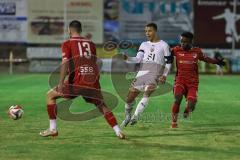 Toto-Pokal; 
Türkgücü München - FC Ingolstadt 04; Marcel Costly (22, FCI) Nsingi, Rabbi ( TGM) Topalaj, Ardit (13 TGM)