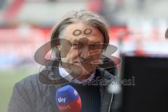 2. Fußball-Liga - Saison 2021/2022 - FC Ingolstadt 04 - Hamburger SV - Dietmar Beiersdorfer Geschäftsführer Sport & Kommunikation im Interview mit Sky - Foto: Meyer Jürgen