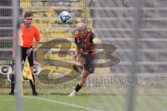 Bayernliga Nord - Saison 2024/25 - Freundschaftsspiel - FC Ingolstadt 04 II - FC Pipinsried - Thomas Rausch (Nr.16 - FCI U21) beim Eckball -  - XXXXX - Foto: Meyer Jürgen