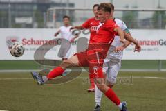 Bayernliga Süd - Saison 2022/2023 - FC Ingolstadt 04 -  VFR Garching - Der 3:0 Führungstreffer durch Krupa Jeroen (Nr.17 - Fc Ingolstadt 04 II) - Jubel - Foto: Meyer Jürgen