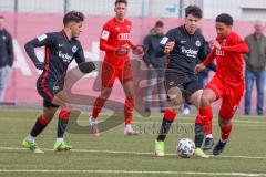 A - Junioren Bundesliga Süd/Südwest -  Saison 2021/2022 - FC Ingolstadt 04 - Eintracht Frankfurt - Udogu David (#3 FCI) - Foto: Meyer Jürgen