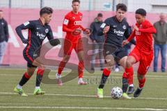 A - Junioren Bundesliga Süd/Südwest -  Saison 2021/2022 - FC Ingolstadt 04 - Eintracht Frankfurt - Udogu David (#3 FCI) - Foto: Meyer Jürgen