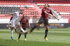 3. Liga - FC Ingolstadt 04 - 1. FC Saarbrücken - Björn Paulsen (4, FCI) Jänicke Tobias (25 SB)