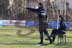 Landesliga - Saison 2025/26 - SV Manching - TSV Schwabmünchen - Cheftrainer Cüneyt Köz (SV Manching) - XXXXX - Foto: Meyer Jürgen
