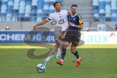 2024_1_27 - 3. Liga - Saison 2023/24 - 1. FC Saarbrücken - FC Ingolstadt 04 -  - Marcel Costly (Nr.22 - FC Ingolstadt 04) - XXXXX - Foto: Meyer Jürgen