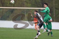Bezirksliga - Saison 2025/26 - TSV Ober./Unterhaunstadt - FC Gerolfing - Ahmet Altay (Nr.25 - FC Gerolfing) - Fabio Udella grau Ober./Unterhaunstadt - Foto: Meyer Jürgen