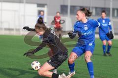 ***2. Bundesliga Frauen - Saison 2025/26 - FC Ingolstadt 04 Frauen - SV Meppen - Emma Kusch (Nr.9 - FC Ingolstadt Frauen I) - Hubbeling Lana blau Meppen - Foto: Meyer Jürgen
