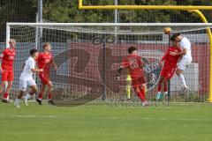 2023_10_21 - Saison 2023/24 - A-Junioren - FC Ingolstadt 04 - TSG 1899 Hoffenheim - Özden Mustafa rot FCI -  - Strobl Lars weiss #2 Hoffenheim - Foto: Meyer Jürgen