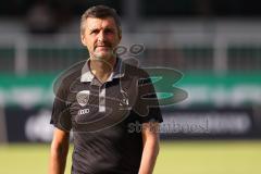 3.Liga - Saison 2023/2024 - Preußen Münster - FC Ingolstadt 04 - Cheftrainer Michael Köllner (FCI) vor dem Spiel -  - Foto: Meyer Jürgen