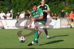 Kreisliga - Saison 2023/24 - Relegation zur BZL - FC Gerolfing - SVA Palzing - Philipp Haunschild grün Gerolfing - XXXXX - Foto: Meyer Jürgen