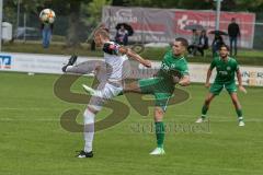 BZL - Oberbayern Nord - SV Manching - VFB Eichstätt II - Benedikt Vollnhals (#9 Manching) grün - Foto: Jürgen Meyer