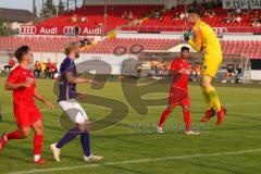 Bayernliga Süd - Saison 2021/2022 - FC Ingolstadt 04 II - Schwaben Augsburg - Markus Ponath Torwart (#1 FCI) - Foto: Meyer Jürgen