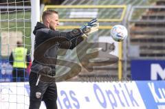 3. Liga; VfB Oldenburg - FC Ingolstadt 04; vor dem Spiel Torwart Marius Funk (1, FCI)