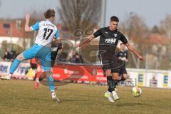 Bezirksliga - Saison 2024/25- TSV Gaimersheim - FC Aschheim - Nico von Swiontek Brzezinski (Nr.17 - TSV Gaimersheim) - Michael Baumgärtl weiss Aschheim - Foto: Meyer Jürgen