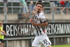 Toto Pokal; FC Memmingen - FC Ingolstadt 04, 2. Runde; Tor Jubel Treffer 0:3