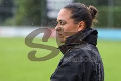 Toto Pokal; FC Sportfreunde Schwaig - FC Ingolstadt 04; vor dem Spiel Cheftrainerin Sabrina Wittmann (FCI)