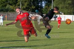 A-Junioren Bundesliga Süd/Südwest - Saison 2021/22 - FC Ingolstadt 04  - SpVgg Greuther Fürth - Jeroen Krupa rot FCI  - Max Böhnke Torwart Greuther Fürth - Foto: Jürgen Meyer