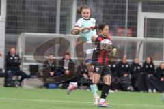2. Bundesliga Frauen - Saison 2025/26 - FC Ingolstadt 04 Frauen - SG Andernach - Annika Kömm (Nr.25 - FC Ingolstadt Frauen I) - Müller Malou grün Andernach  - Foto: Meyer Jürgen