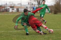 A-Klasse -  Saison 2025/26- TSV Baar/Ebenhausen - SV Manching II - Tim Pfafflinger rot Ebenhausen - Timur Oguz grün Manching - Foto: Meyer Jürgen