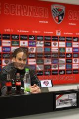 2.BL; FC Ingolstadt 04 - Training, neuer Cheftrainer Rüdiger Rehm, Pressekonferenz, Cheftrainer Rüdiger Rehm (FCI)