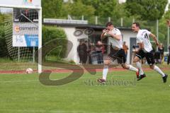 A-Klasse - Saison 2023/24 - TSV Gaimersheim II - FC Gerolfing II-  - Der 5:3 Führungstreffer per Elfmeter durch Fabian Kühnert weiss Gaimersheim - jubel - XXXXX - Foto: Meyer Jürgen