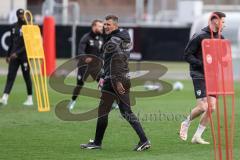 3. Liga; FC Ingolstadt 04 - Trainingsauftakt im Audi Sportpark, Trainingsgelände; Cheftrainer Michael Köllner (FCI)