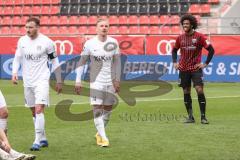 3. Liga - Fußball - FC Ingolstadt 04 - SV Meppen - Unentschieden 0:0, hängende Köpfe, Francisco Da Silva Caiuby (13, FCI)