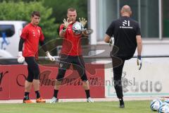 3.Liga - Saison 2023/2024 - Training in Berching - FC Ingolstadt 04 - Torwarttrainer Marius  Funk (Nr.1 - FCI) -  - Foto: Meyer Jürgen
