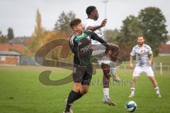Bezirksliga - Saison 2026/27 - TSV Gaimersheim - FC Türk Sport Garching - Baldwin Wilson weiss Garching  - Marcus Keilwerth schwarz Gaimersheim -  Foto: Meyer Jürgen