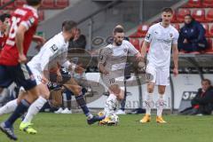 3. Liga - SpVgg Unterhaching - FC Ingolstadt 04 - Marc Stendera (10, FCI) Stefan Kutschke (30, FCI)