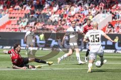 3. Liga; FC Ingolstadt 04 - SV Elversberg; Patrick Schmidt (9, FCI) Antonitsch Nico (35 SVE)