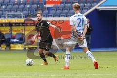 3. Liga - MSV Duisburg - FC Ingolstadt 04 - Marc Stendera (10, FCI) Max Jansen (21 MSV)