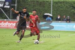 Toto Pokal; FC Sportfreunde Schwaig - FC Ingolstadt 04; Zweikampf Kampf um den Ball Mustafa Özden (42, FCI)