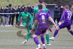 Testspiel - Fußball - SV Manching - VFR Neuburg/Donau  - Ousseynou Tamba (#10 Manching) - Foto: Jürgen Meyer