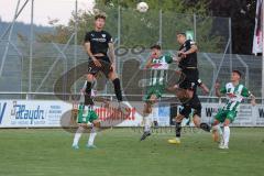 Toto Pokal - Saison 2022/2023 - SV Schalding-Heining - FC Ingolstadt 04 - Calvin Brackelmann (Nr.17 - FCI) - Nikola Stevanovic (Nr.15 - FCI) - Foto: Meyer Jürgen