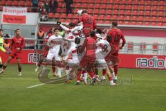 3. Liga - Saison 2025/26 - FC Ingolstadt 04 - VFB Stuttgard II - Simon Lorenz (Nr.32 - FCI) mit dem 1:0 Führungstreffer - jubel - XXXXX - Foto: Meyer Jürgen
