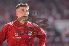 3. Liga; Rot-Weiss Essen - FC Ingolstadt 04; vor dem Spiel Gustav Christensen (24, FCI)