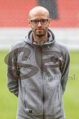 Christoph Kappel Co-Trainer Analyse (FCI) ; FC Ingolstadt 04; 2.BL, Porträttermin 2021/2022