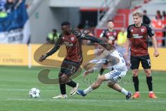 3. Liga; FC Ingolstadt 04 - MSV Duisburg; Obed Ugondu (17, FCI) Christensen Frederik (3 MSV) Max Plath (14 FCI)