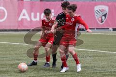 B-Junioren - Bayernliga -  Fc Ingolstadt 04 - TSG 1860 Rosenheim - Drakulic Ognjen schwarz  FCI -  Foto: Meyer Jürgen